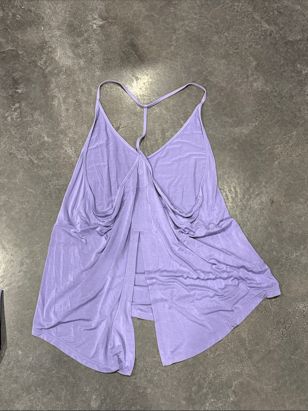 Lululemon modal silk yoga Tank & align Short Set purple ash - Picture 12 of 12